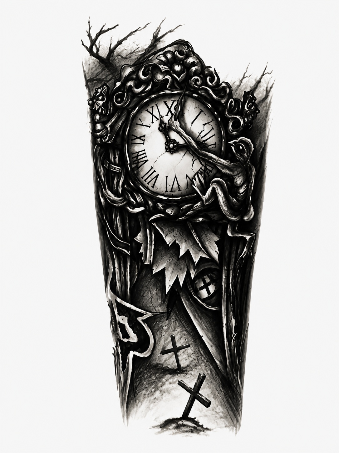 Sombras clásico - tatuaje semipermanente Línea Clásica AJ Novedades