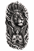 Tigre Supremo - tatuaje semipermanente Premium AJ Novedades