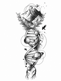 ADN Tierra - tatuaje semipermanente Línea Clásica AJ Novedades