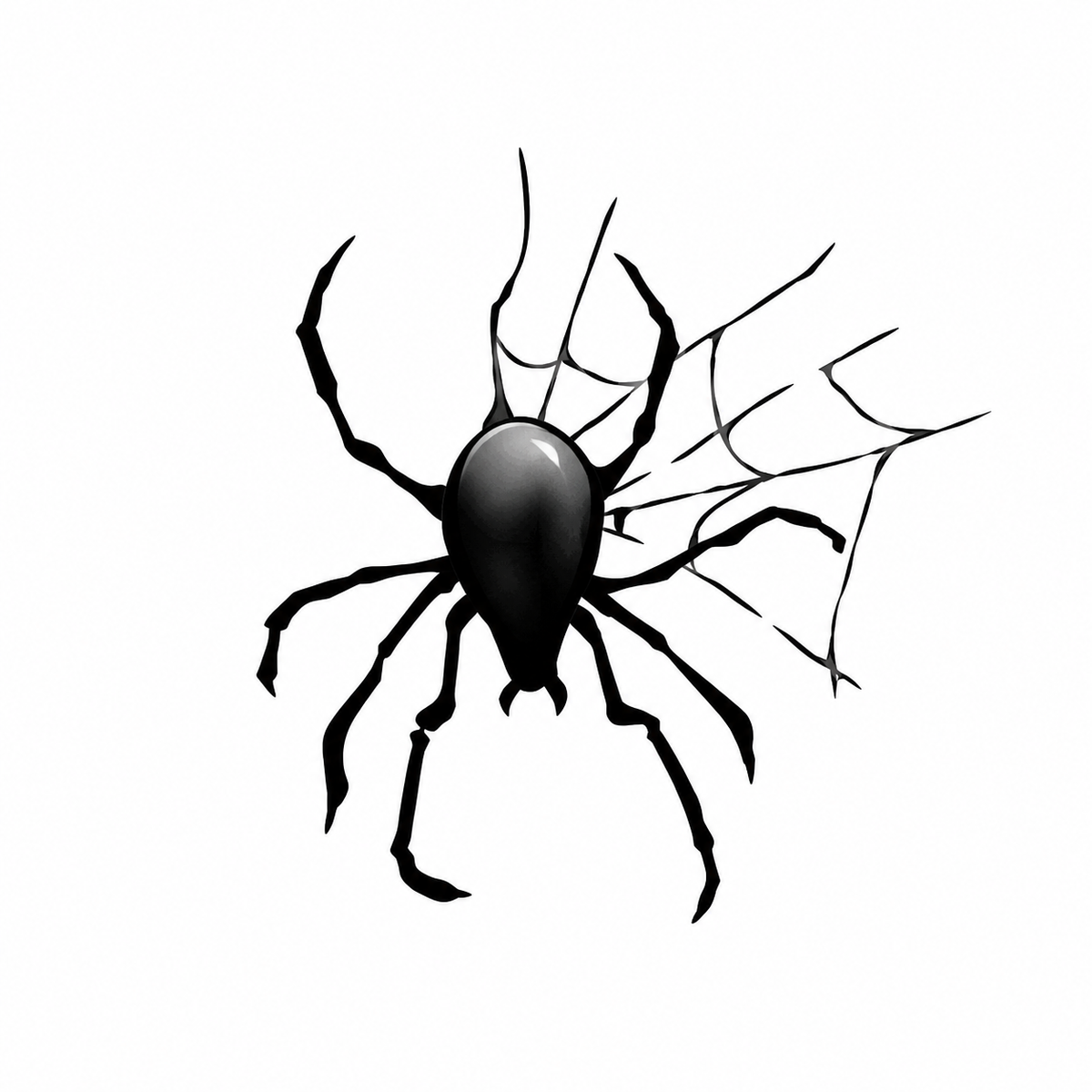Araña 2 - tatuaje semipermanente AJ Novedades