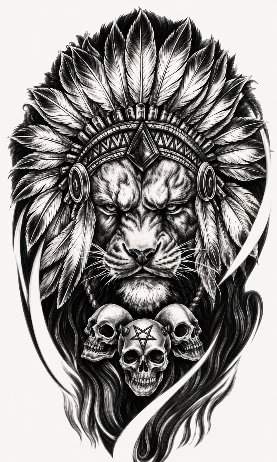 Calavera Rebelde - tatuaje semipermanente Premium AJ Novedades