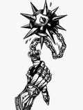 Bola de ataque - tatuaje semipermanente Línea Clásica AJ Novedades