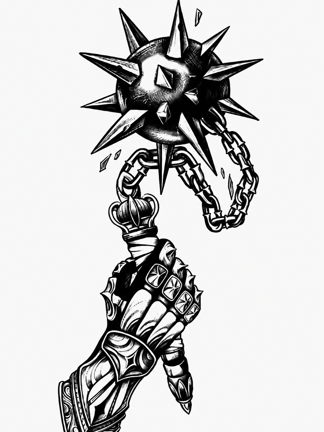 Bola de ataque - tatuaje semipermanente Línea Clásica AJ Novedades