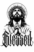 Jesús Blessed - tatuaje semipermanente Premium AJ Novedades