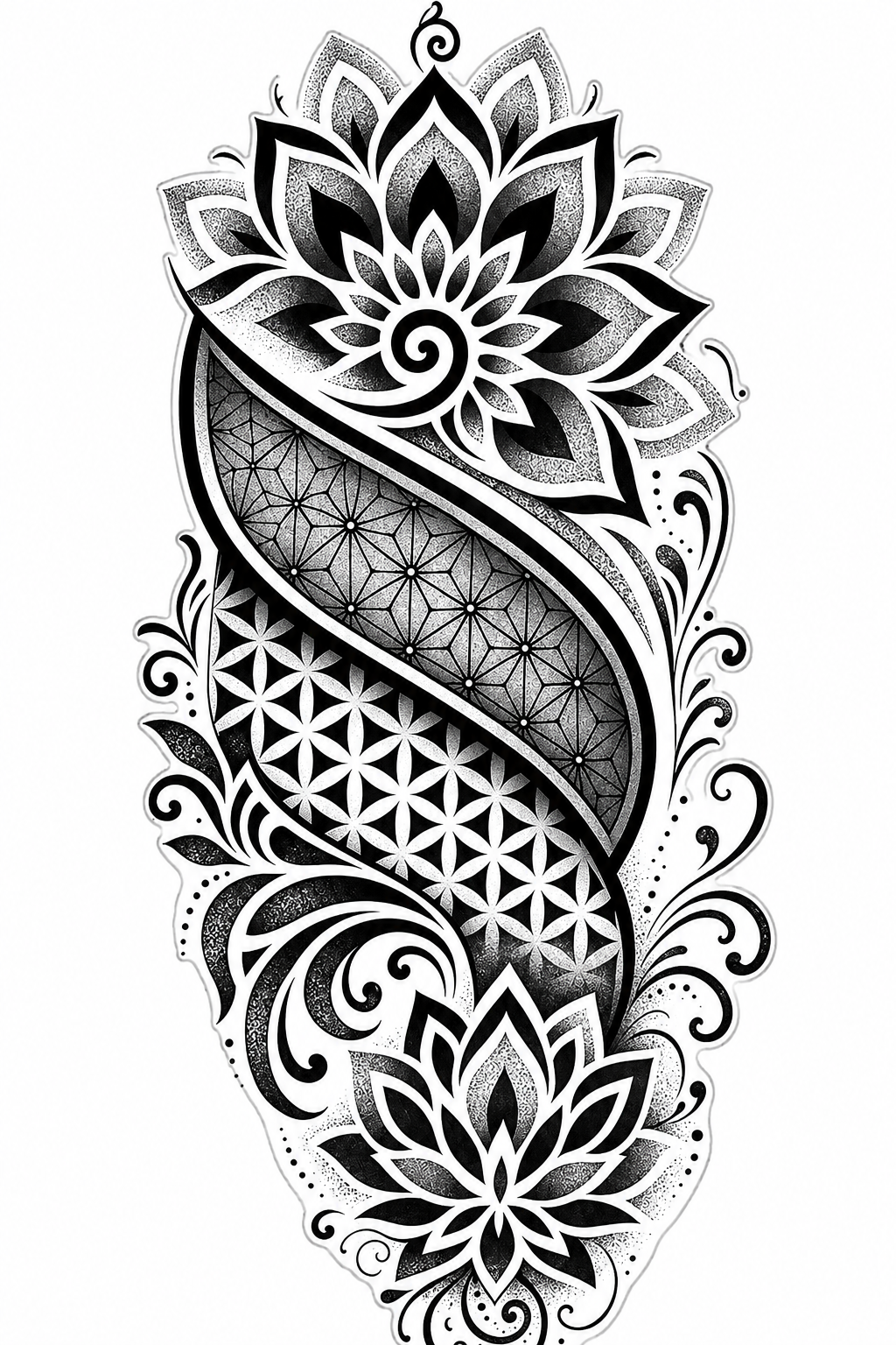 Realismo - tatuaje semipermanente Premium AJ Novedades