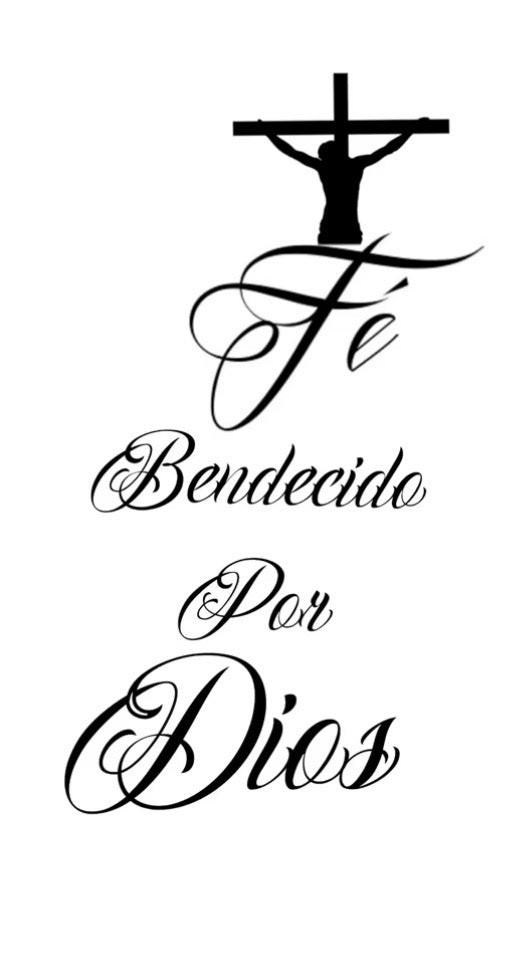 Fe, bendecido por Dios - tatuaje semipermanente Premium AJ Novedades