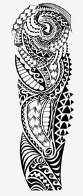 Tribal Fino - brazo completo semipermanente Premium AJ Novedades
